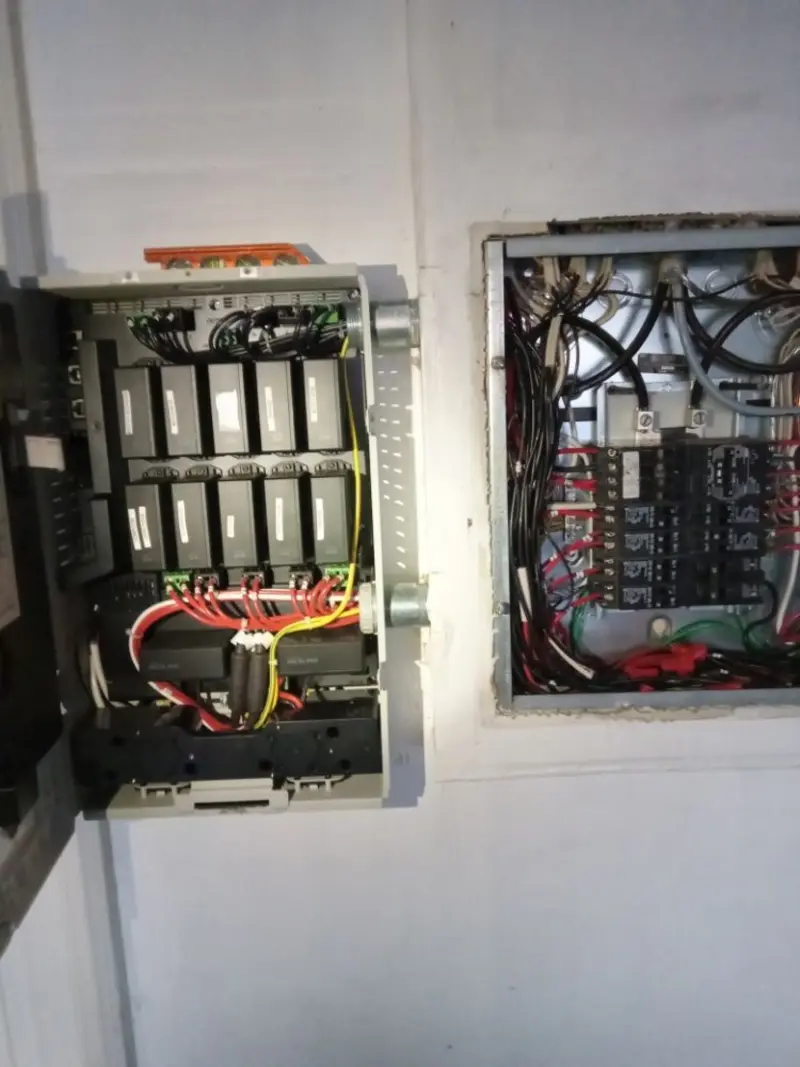 Electrical panel upgrade completed for Indoor Lighting Installation in Strongsville